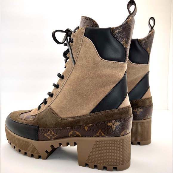 Authentic Louis Vuitton - Laureate Platform Desert Boot - Picture 7 of 12